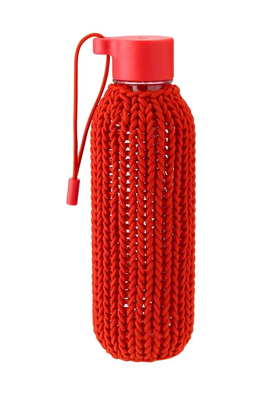 czerwony Rig-Tig butelka na wodę Catch-It 0,6 L Unisex