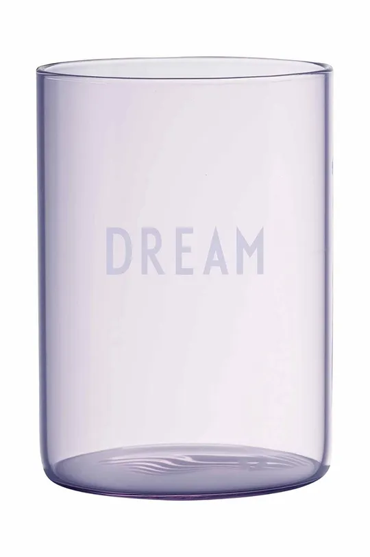 фіолетовий Склянка Design Letters Favourite Drinking Unisex