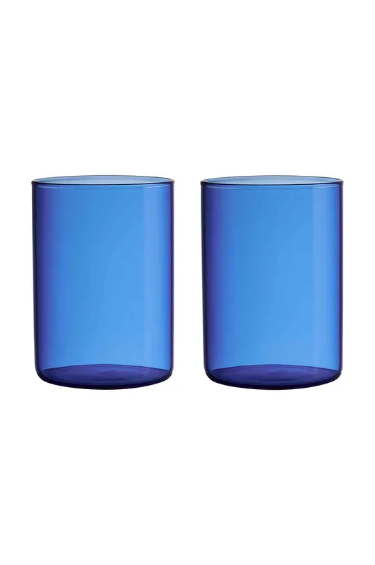 niebieski Design Letters zestaw szklanek Favourite Drinking 2-pack Unisex