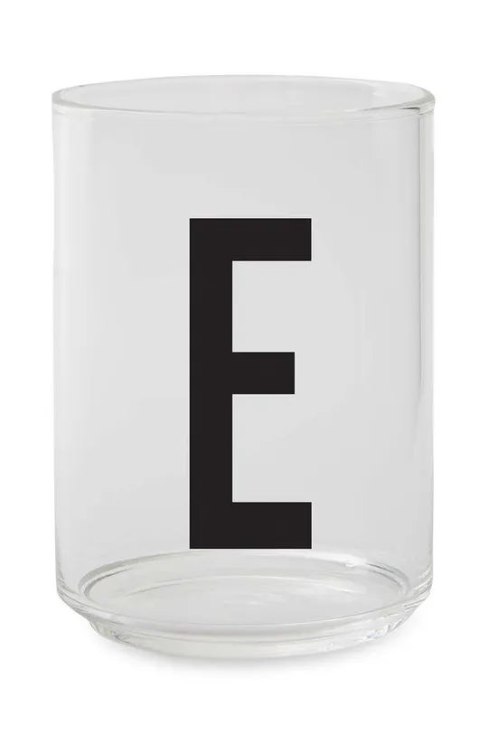 transparentna Kozarec Design Letters Personal Drinking Glass Unisex