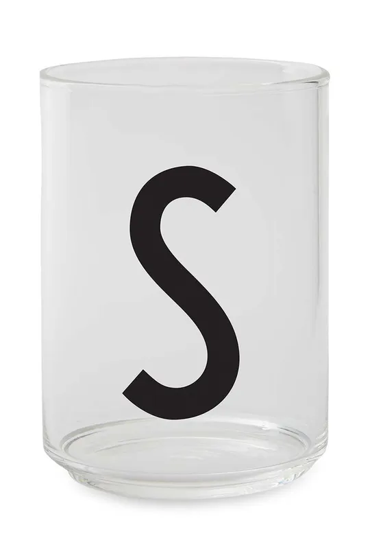 áttetsző Design Letters üveg Personal Drinking Glass Uniszex