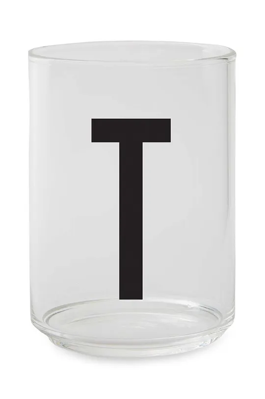 priesvitná Pohár Design Letters Personal Drinking Glass Unisex