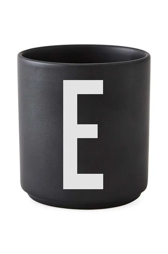 czarny Design Letters kubek Personal Porcelain Cup Unisex