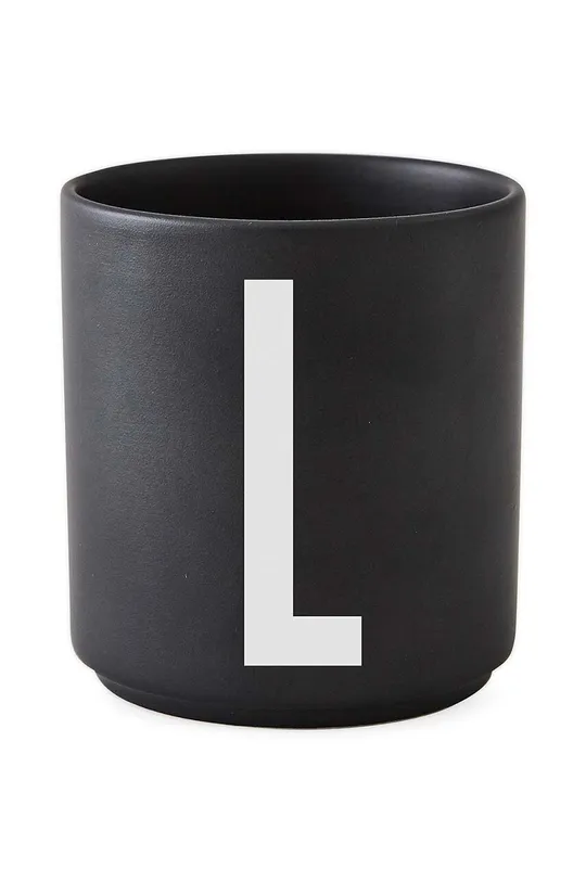 czarny Design Letters kubek Personal Porcelain Cup Unisex