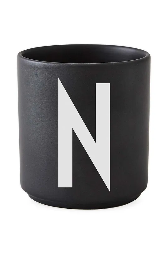 fekete Design Letters bögre Personal Porcelain Cup Uniszex