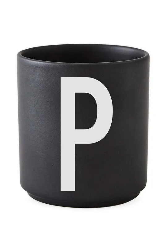 nero Design Letters tazza Personal Porcelain Cup Unisex