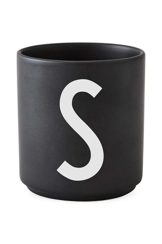 črna Lonček Design Letters Personal Porcelain Cup Unisex