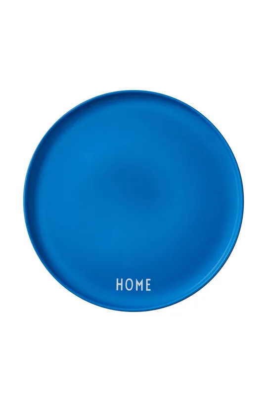 голубой Тарелка Design Letters Favourite Plate Unisex