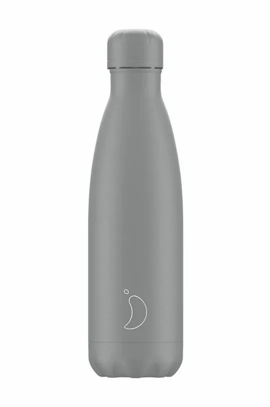 sivá Termo fľaša Chillys Monochrome 500 ml Unisex