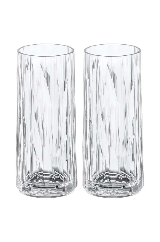 прозорий Набір склянок Koziol Superglas 2-pack Unisex