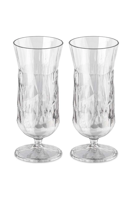 transparentna Set čaša Koziol Club No.17 Superglas 2-pack Unisex