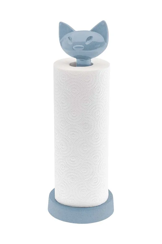 niebieski Koziol stojak na ręcznik papierowy Miaou Organic Nature Unisex