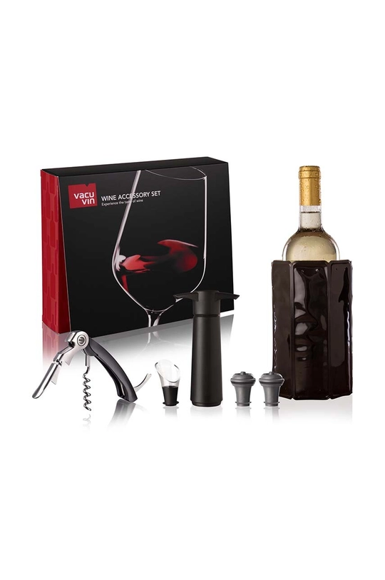 crna Set za vino Vacu Vin Unisex