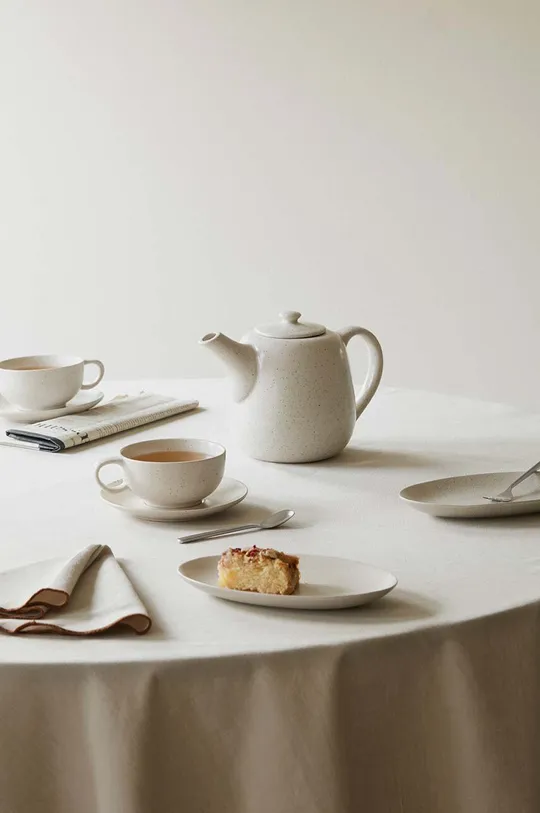 белый Чайный набор для 2 персон. Broste Copenhagen Nordic Vanilla Tea For Two