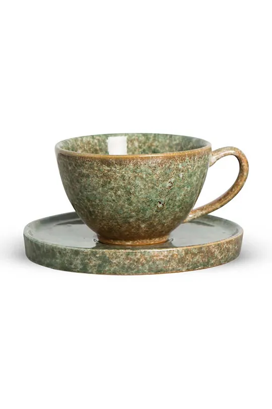 zöld Byon csésze és csészealj Jade Uniszex