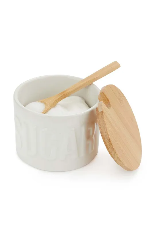 Balvi zuccheriera con cucchiaino bianco