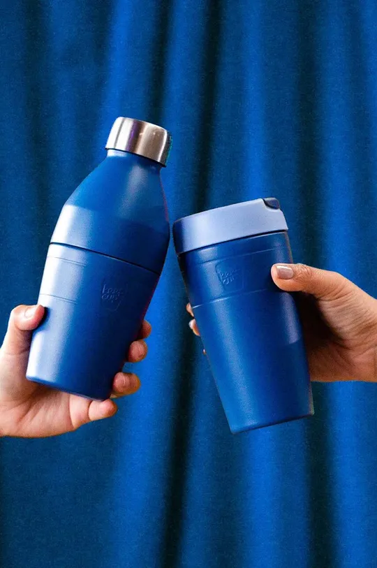 Termo steklenica KeepCup Helix Thermal Kit 3v1 340 ml modra