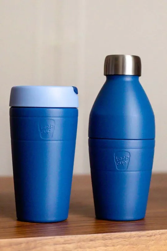 Termos boca KeepCup Helix Thermal Kit 3v1 340 ml Nehrđajući čelik