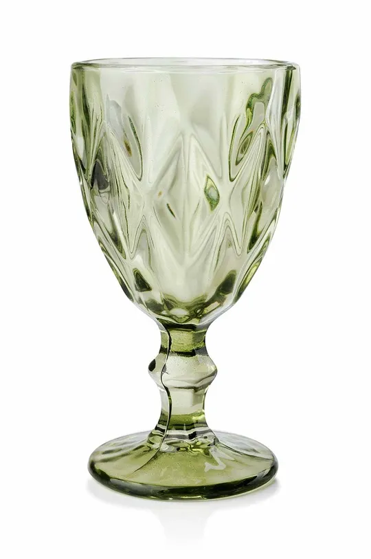 πράσινο Σετ ποτηριών κρασιού Affek Design Elise Green 250 ml Unisex