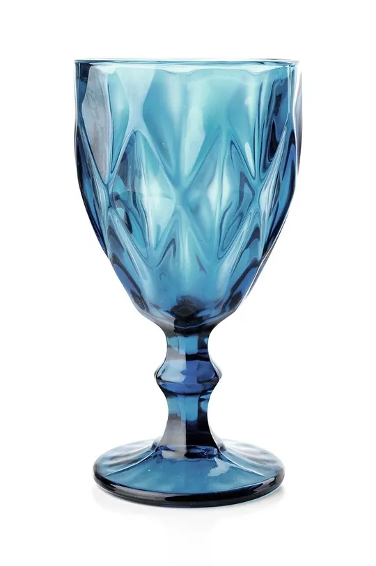 μπλε Σετ ποτηριών κρασιού Affek Design Elise Blue 300 ml 6-pack Unisex