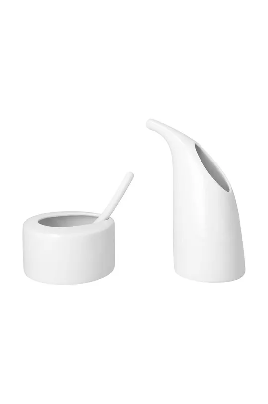 biały Ćmielów cukiernica i mlecznik Unisex