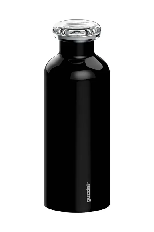črna Termo steklenica Guzzini On The Go 500 ml Unisex