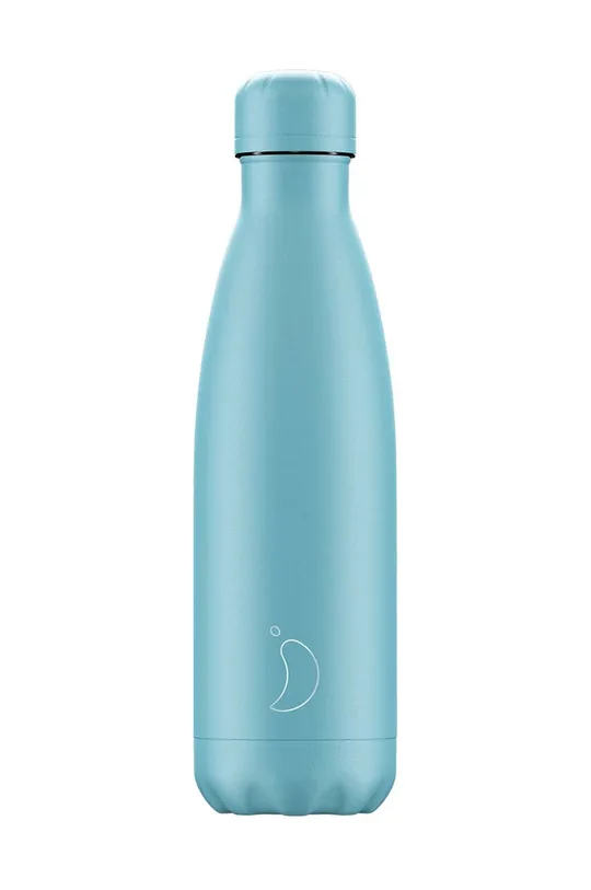 бірюзовий Термічна пляшка Chillys All Blue 500 ml Unisex