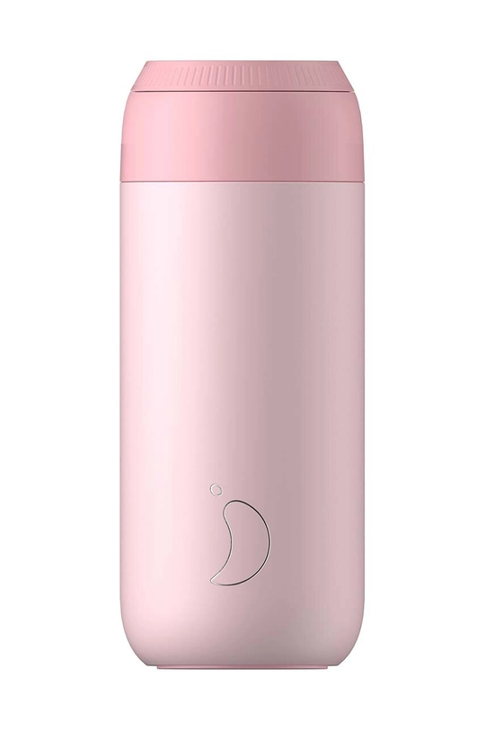 różowy Chillys kubek do kawy Blush Pink 500 ml Unisex