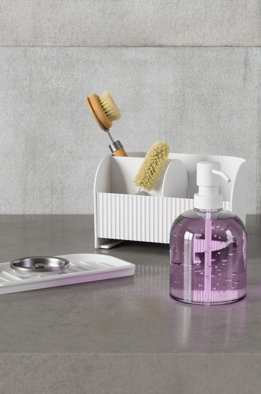 Organizer Per Lavello Con Vasca Autosvuotante - Prattico Per Cucina E Bagno