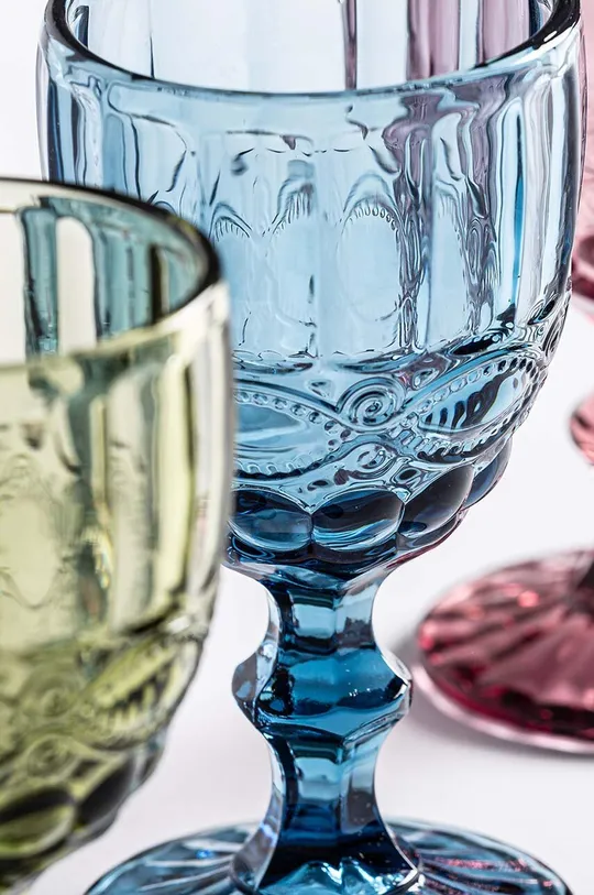 Σετ ποτηριών κρασιού Vical Thymus Glass 3-pack πολύχρωμο
