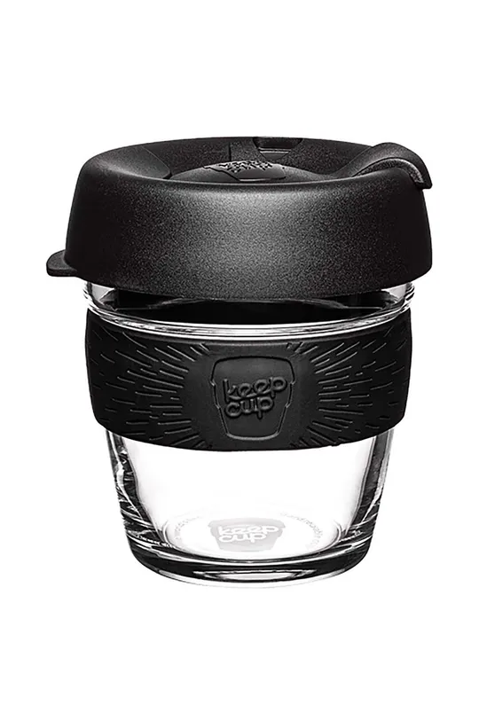 fekete KeepCup csésze fedővel Brew Black 340ml Uniszex