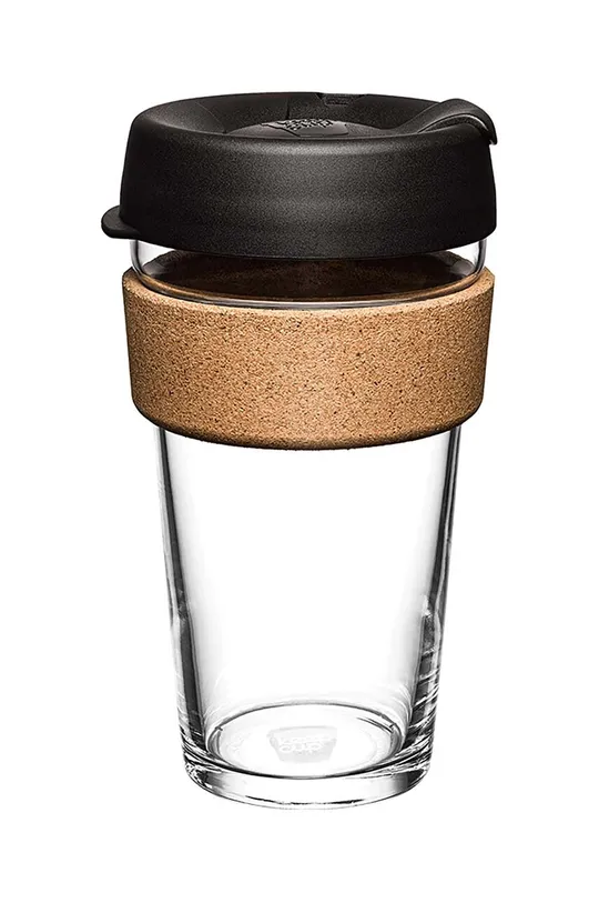 чёрный Кофейная чашка KeepCup Brew Cork Black 454ml