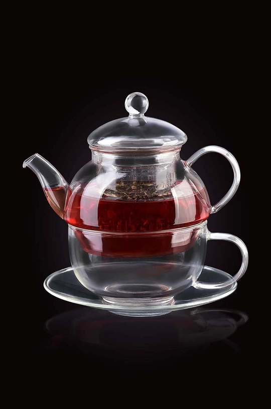 Заварник с чашкой Affek Design Tea for one прозрачный