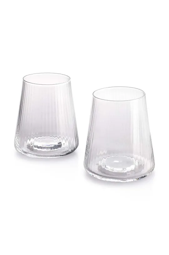 прозорий Набір склянок Affek Design Mada Clear 2-pack Unisex