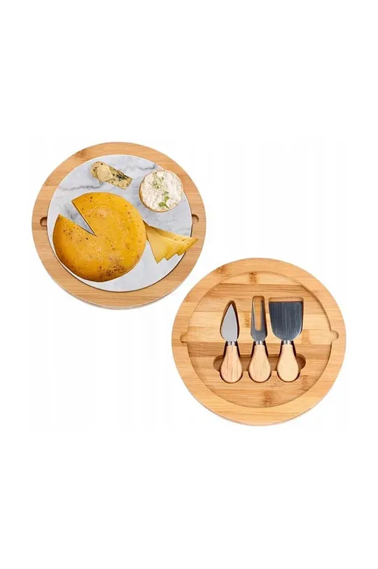 барвистий Набір столових приладів для сиру Cookini 4-pack Unisex