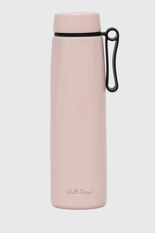 ružová Termo hrnček Vialli Design Fuori 0,4 L Unisex