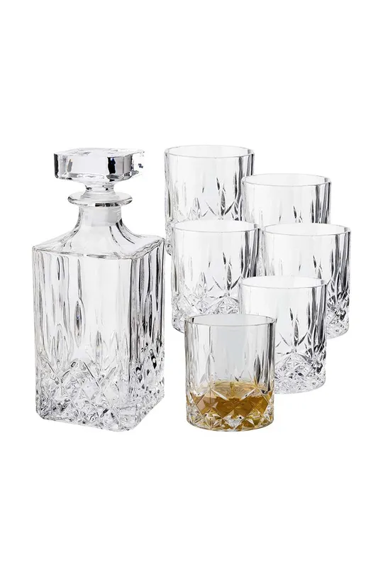 прозорий Набір - графин і склянки Dorre Whiskey 7-pack Unisex