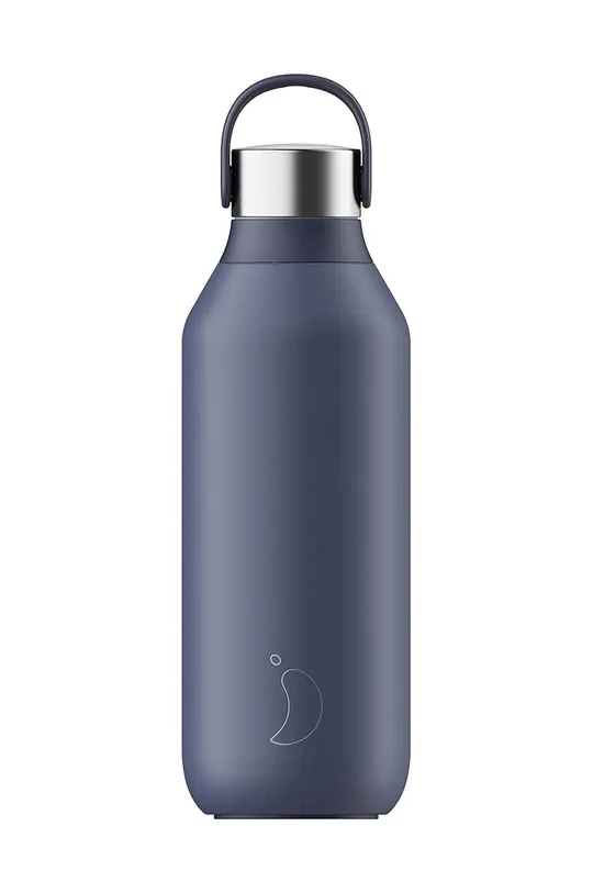 μπλε Θερμικό μπουκάλι Chillys Series 2, 500 ml Unisex