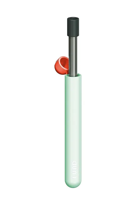 бірюзовий Телескопічна соломинка в чохлі Lund London Unisex