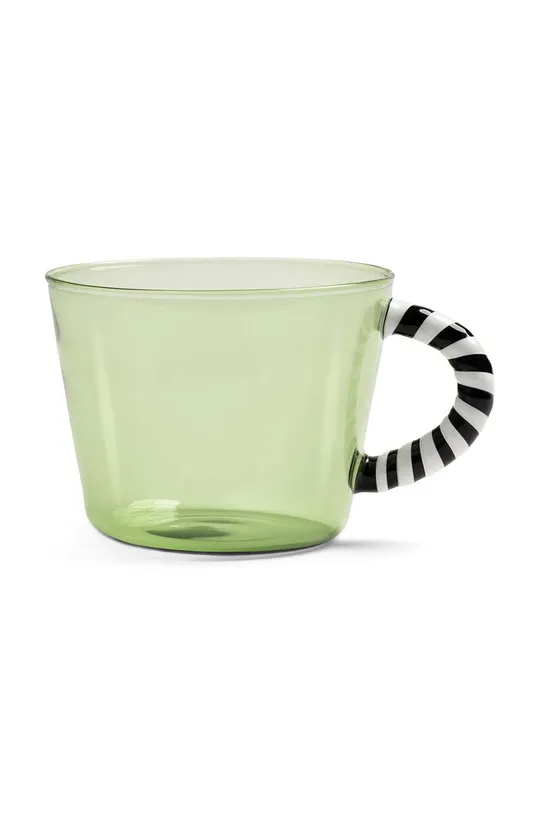 Set čaša &k amsterdam Glass Duet Green 2-pack zelena