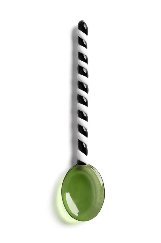 Σετ κουτάλια &k amsterdam Spoon Duet Green 4-pack πολύχρωμο
