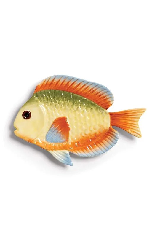 πολύχρωμο Πιάτο &k amsterdam Plate Fish Rainbow Unisex