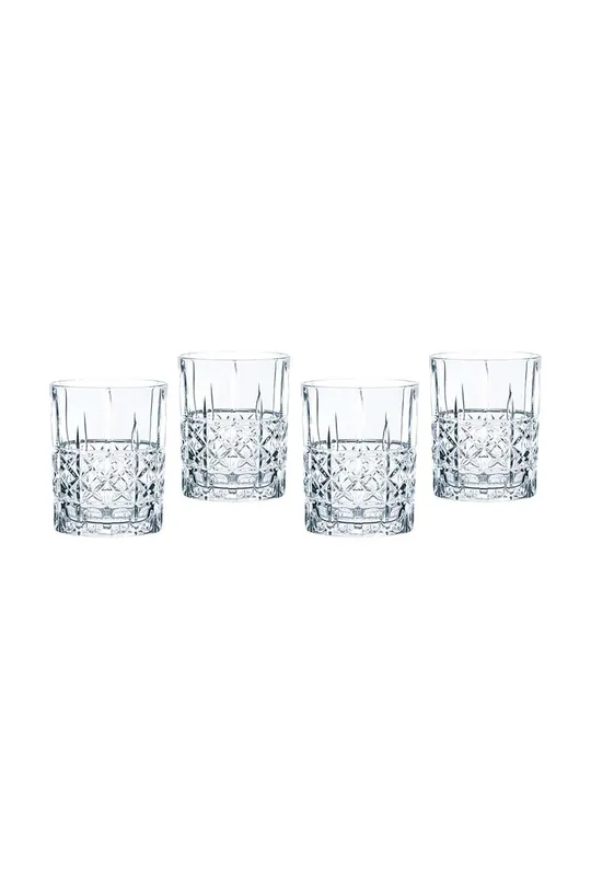 прозорий Набір склянок для віскі Nachtmann Elegance Whisky 345 ml 4-pack Unisex