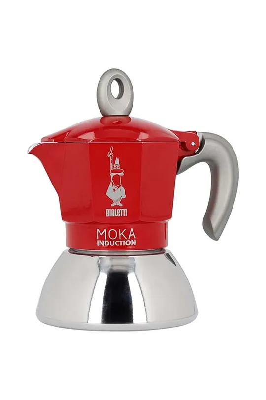 crvena Kuhalo za espresso kavu Bialetti New Moka Induction Unisex