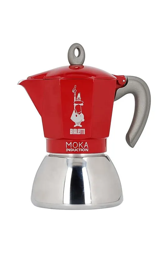 crvena Kuhalo za espresso kavu Bialetti New Moka Induction 6tz Unisex