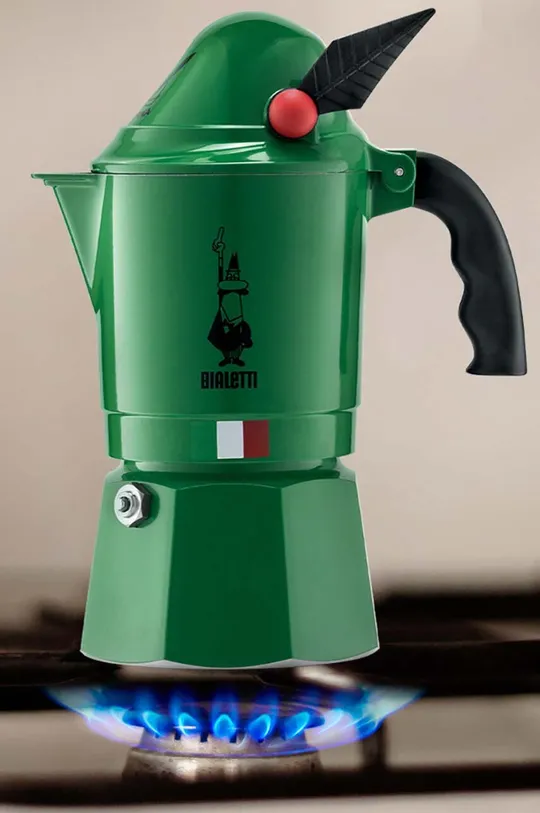 Кофеварка Bialetti Alpina 3tz зелёный