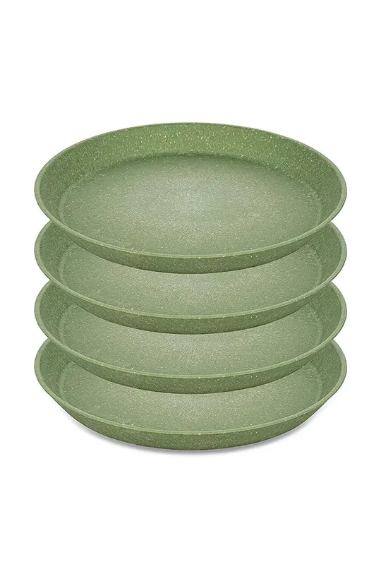 zöld Koziol tányér szett Connect 20,5 cm 4 db Uniszex
