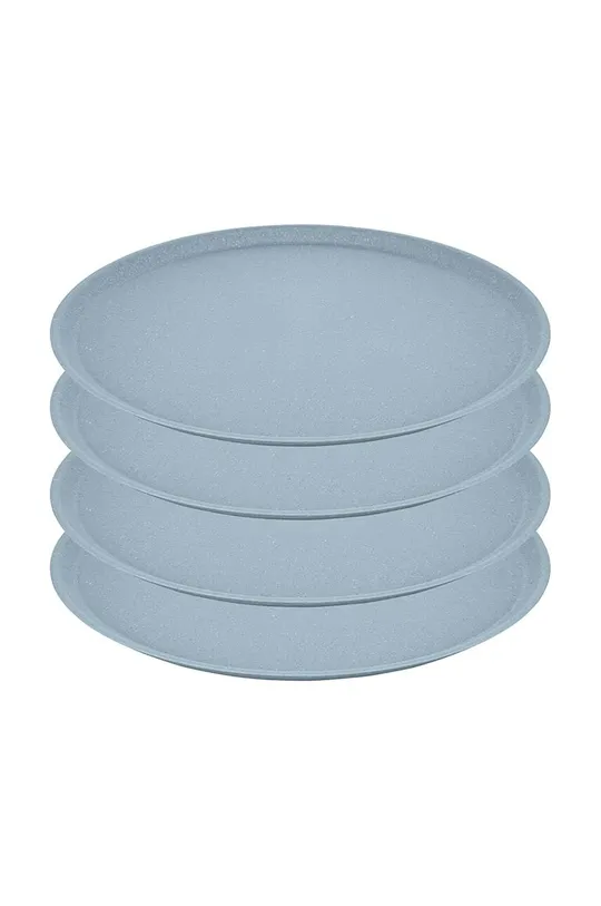 μπλε Ένα σετ πιάτων Koziol Connect 25,5 cm 4-pack Unisex