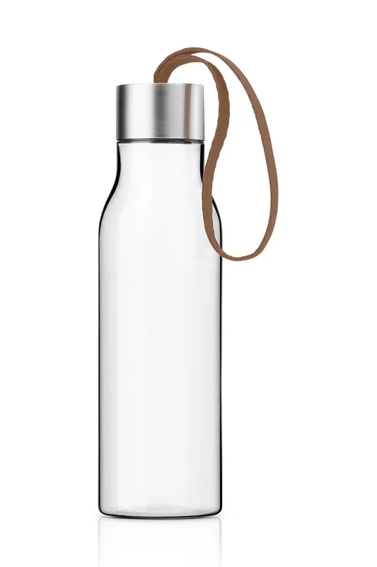 beżowy Eva Solo butelka na wodę Mocca 0,5 L Unisex