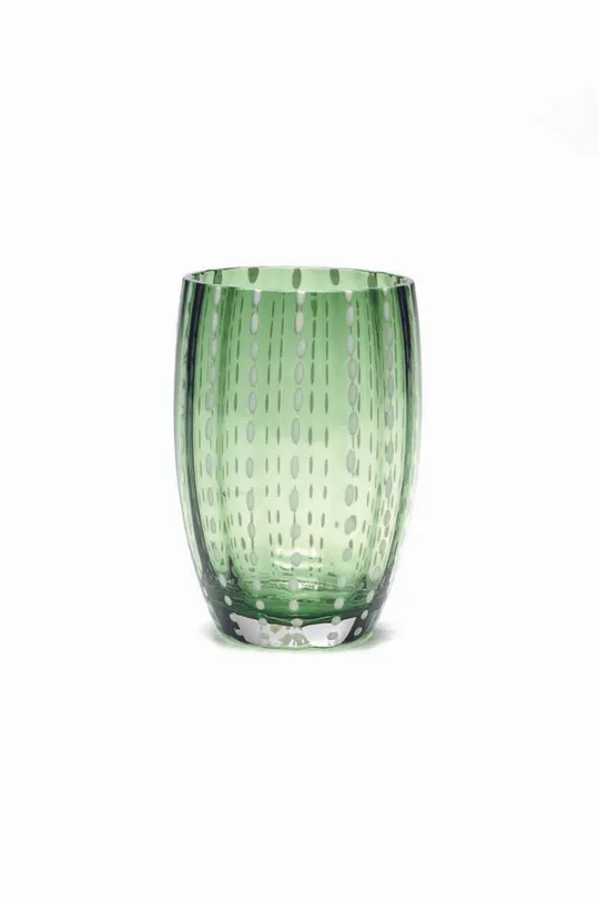 zielony Zafferano zestaw szklanek Perle 320 ml 2-pack Unisex